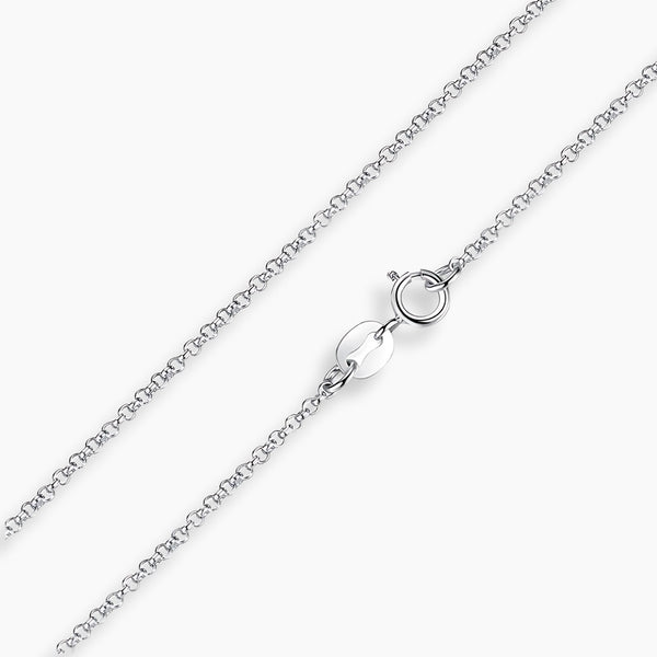 925 Sterling Silver Necklace for Versatile Everyday Wear Classic Basic Chain