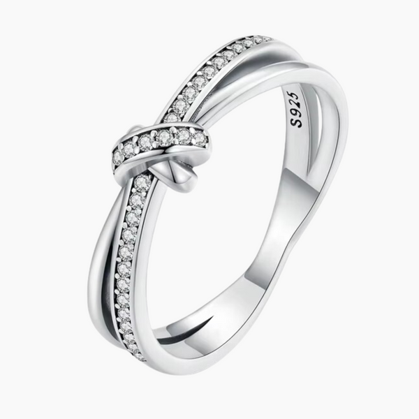 925 Sterling Silver Knot Ring